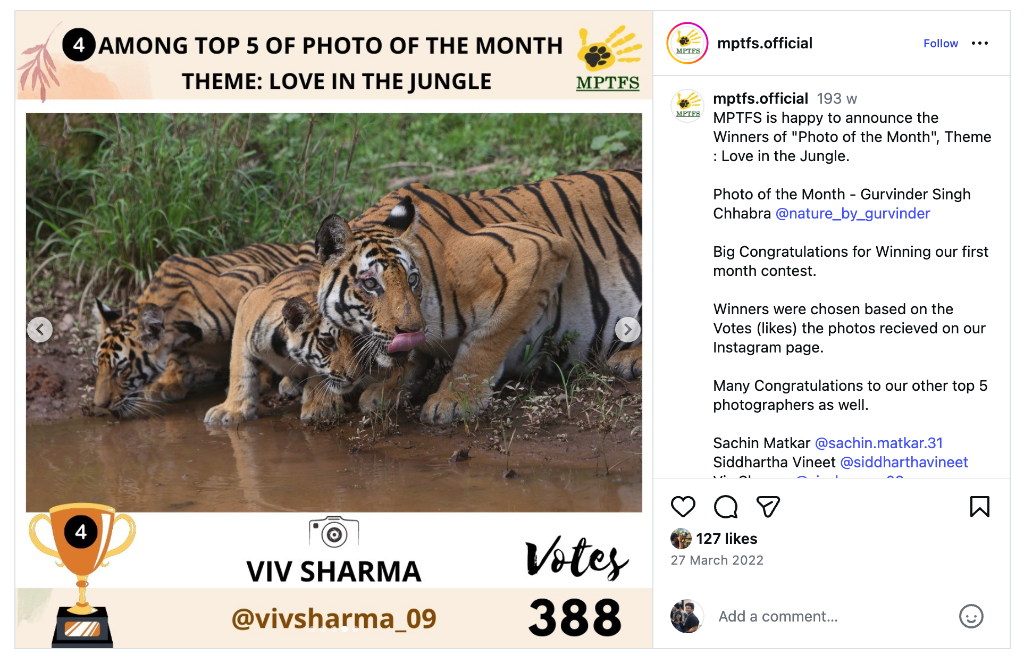 MPTFS Photo of the Month